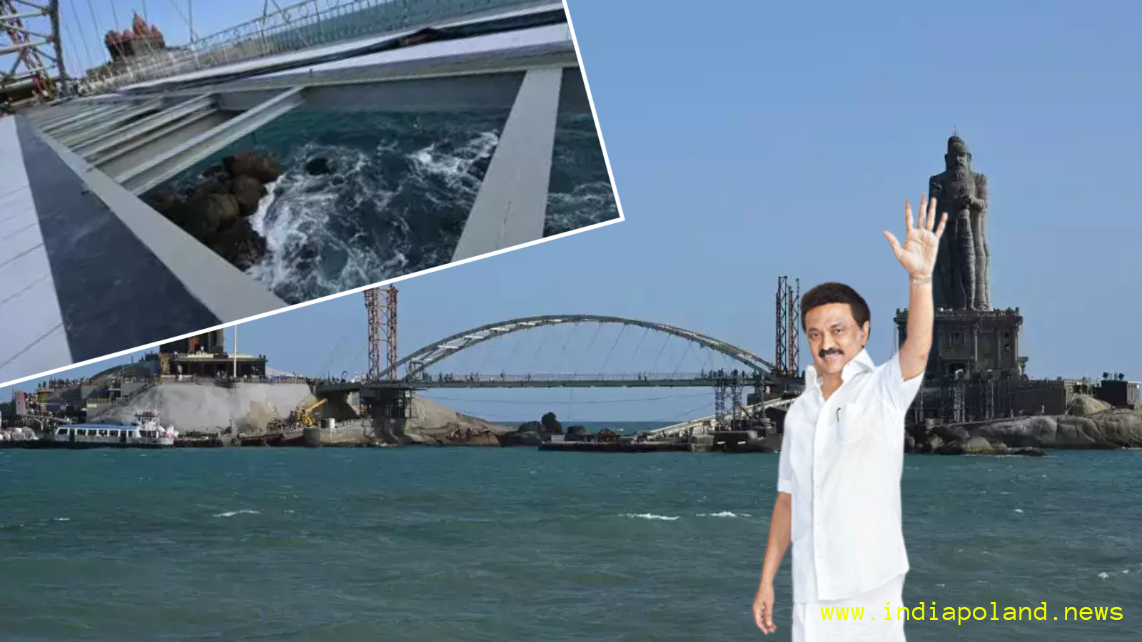 Tamil Nadu Chief Minister M.K. Stalin Inaugurates India’s First Glass Bridge